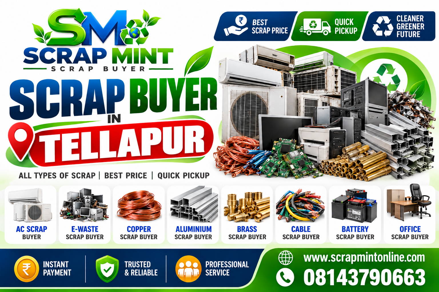 Scrap Buyer in Tellapur